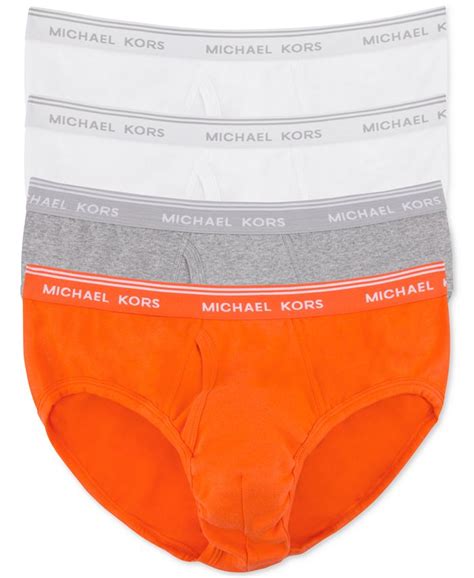 Michael Kors Men's Essentials Cotton Briefs, 4